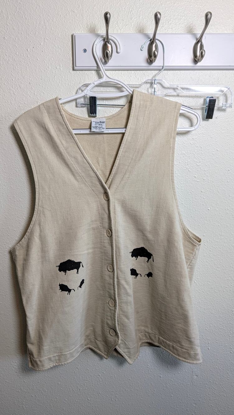 Andrea Bragg Designs Women's Vest Layering Fashion Casual Size XXL